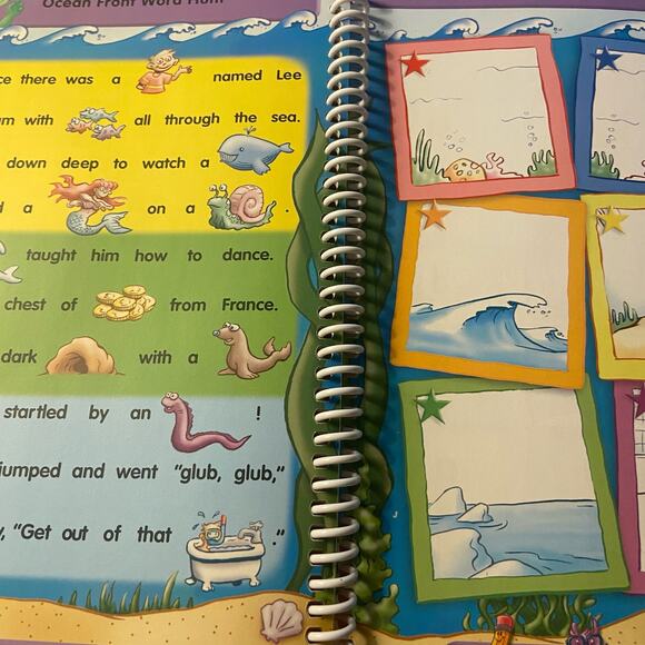 LeapFrog Leap Pad Book & Cartridge Pre K 1st Grade Reading Writing Math - Picture 9 of 12